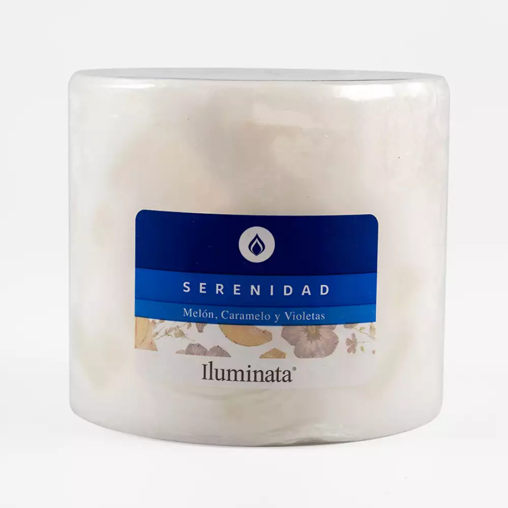 Vela Pilar 43 Aroma Serenidad 10X8