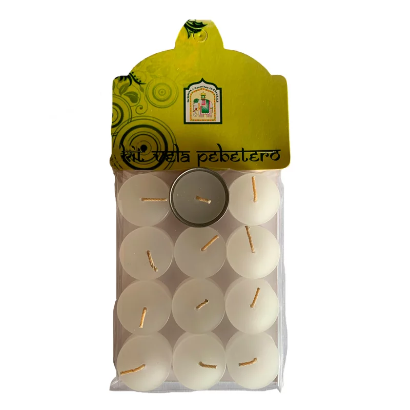 Velas Pebetero Inciensos Esencias O40 Surtido Setx12