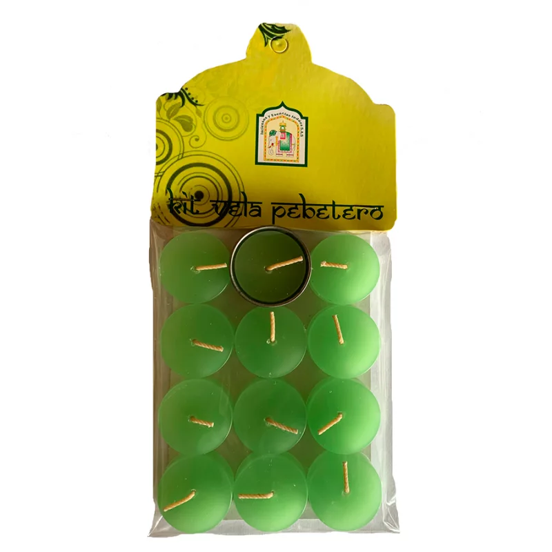 Velas Pebetero Inciensos Esencias O40 Surtido Setx12