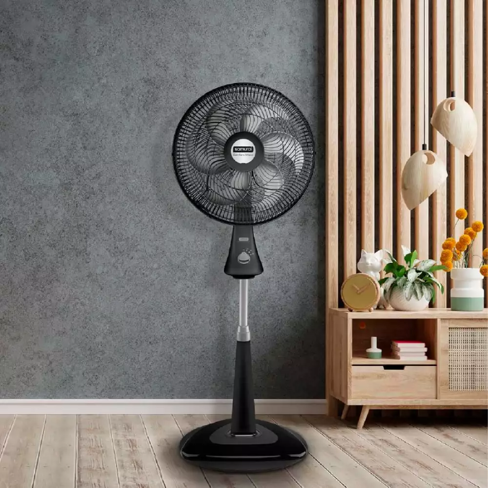 Ventilador Samurai Comfort Maxx 2en1 Negro