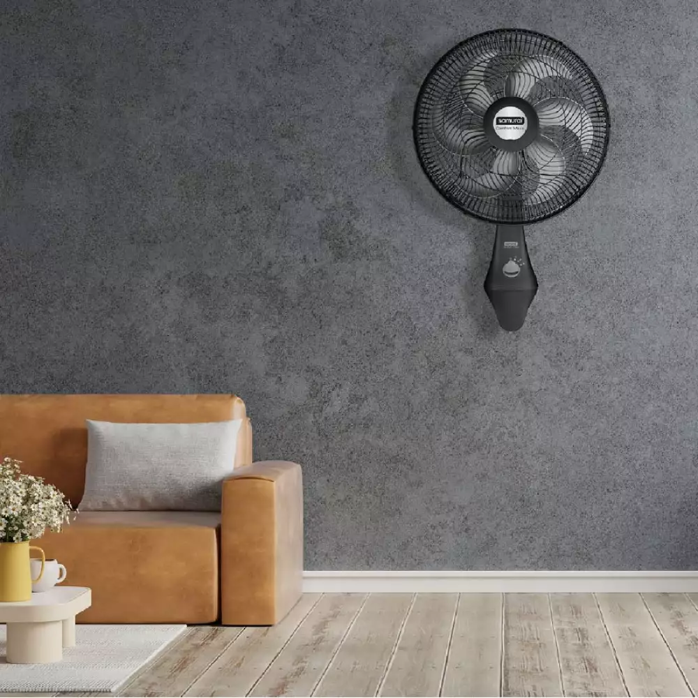 Ventilador Samurai Comfort Maxx 2en1 Negro