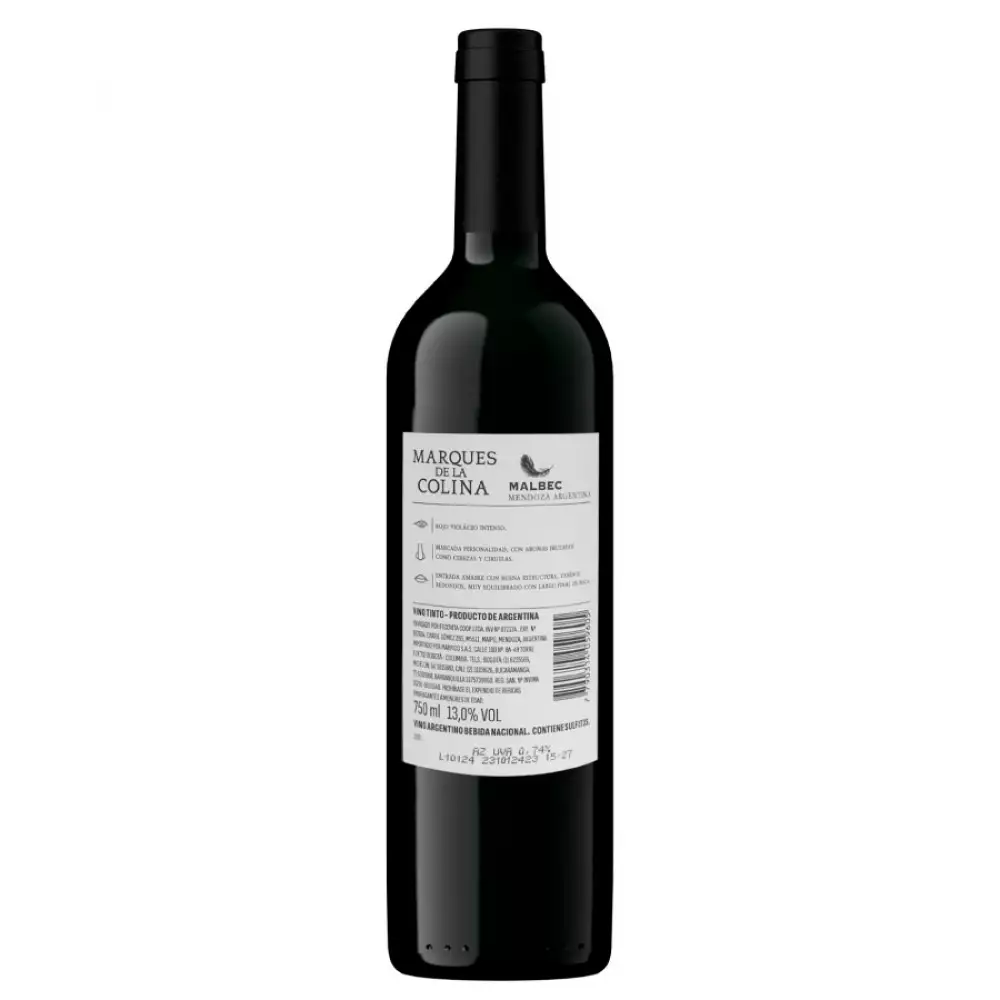 Vino Tinto Marques De La Colina 750 Ml 8008001