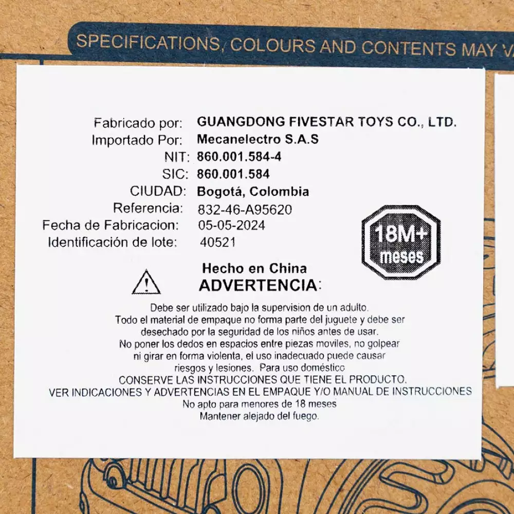 Volqueta Maypa Eco 35X23Cm Ecologico