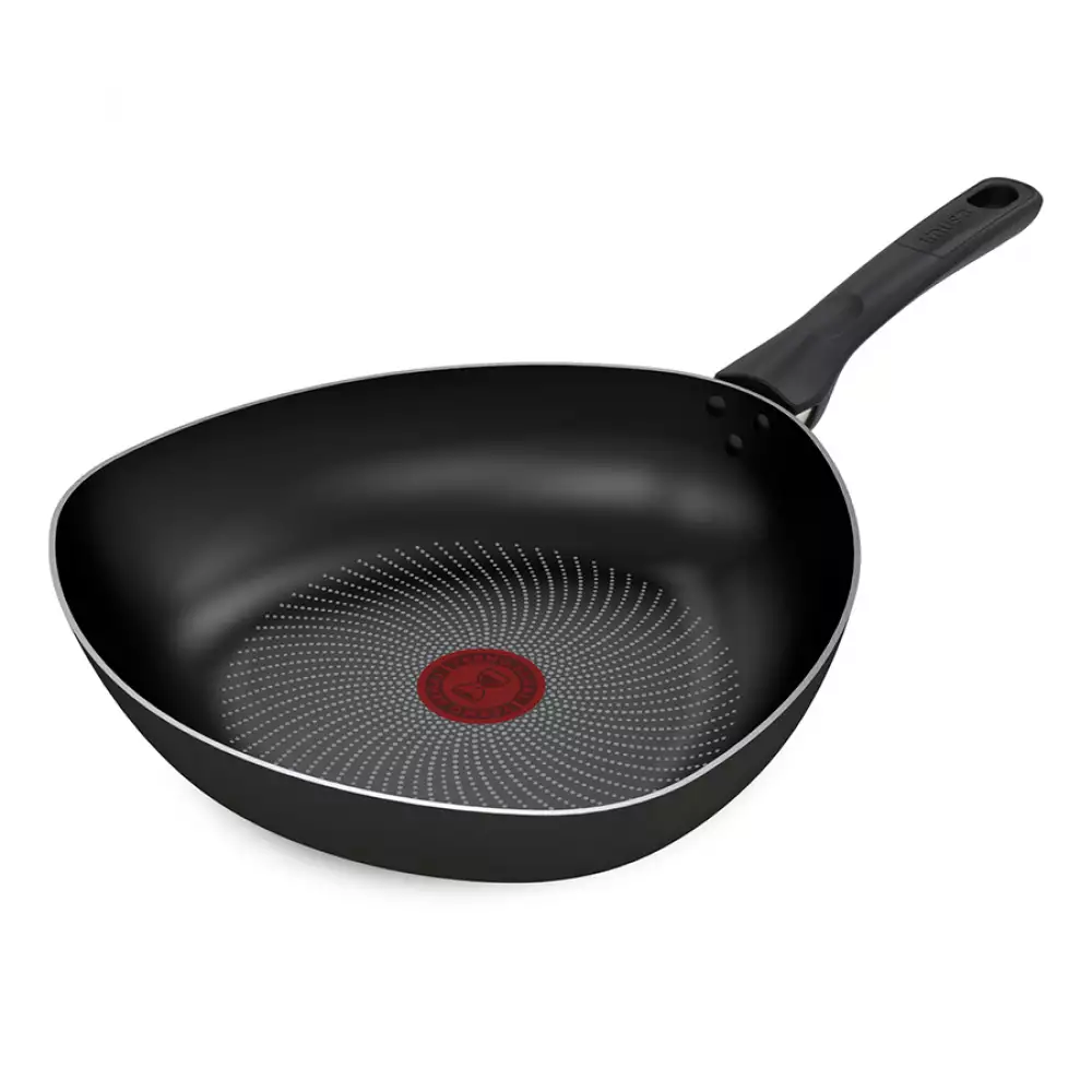 Wok Con Tapa Imusa Hardtitan​ 30Cm Negro Antiadherente 5861034645