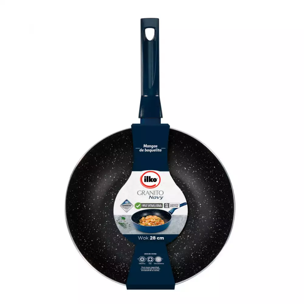 Wok ilko 28 cm granito navy 1100371