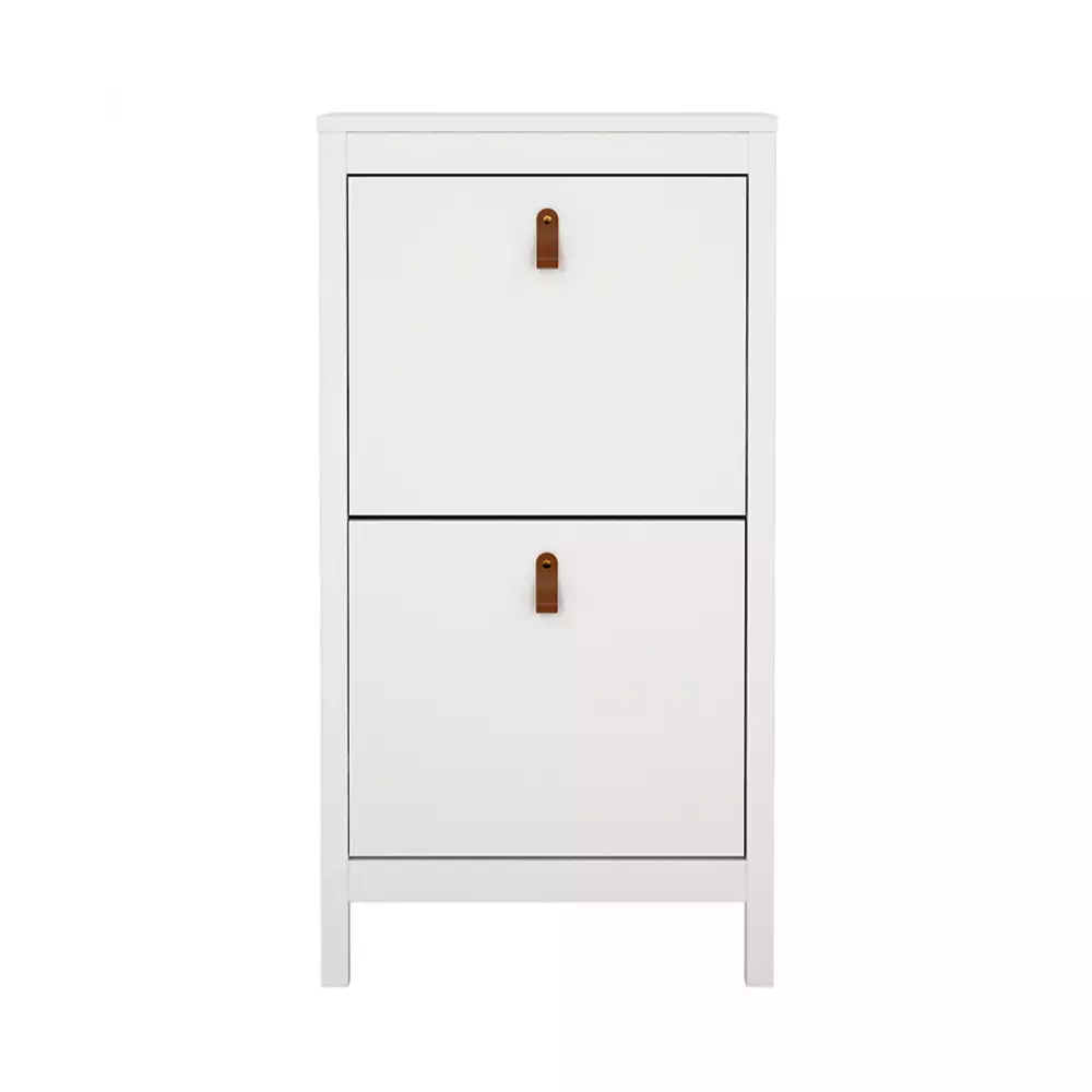 Zapatero Madrid 2 Cajones Blanco