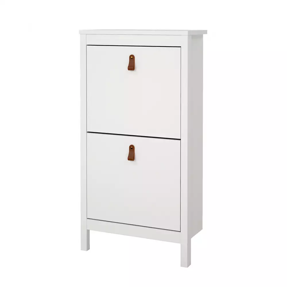 Zapatero Madrid 2 Cajones Blanco