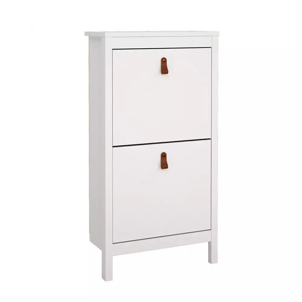 Zapatero Madrid 2 Cajones Blanco