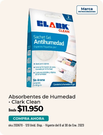 Absorbentes de humedad