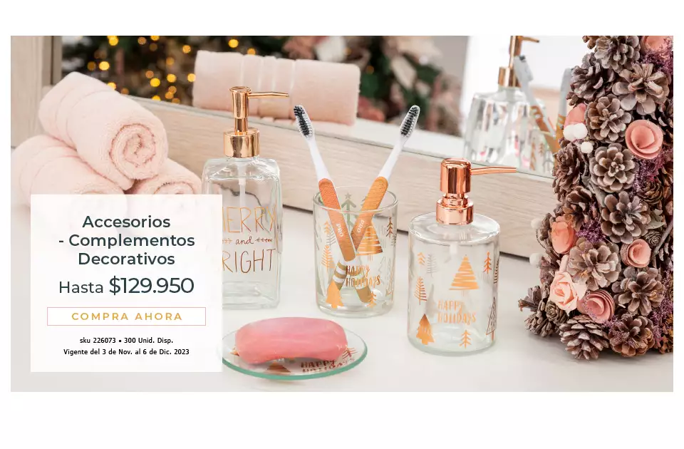 accesorios complementos decorativos