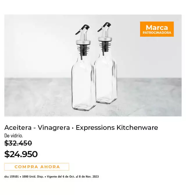 aceitera - vinagrera