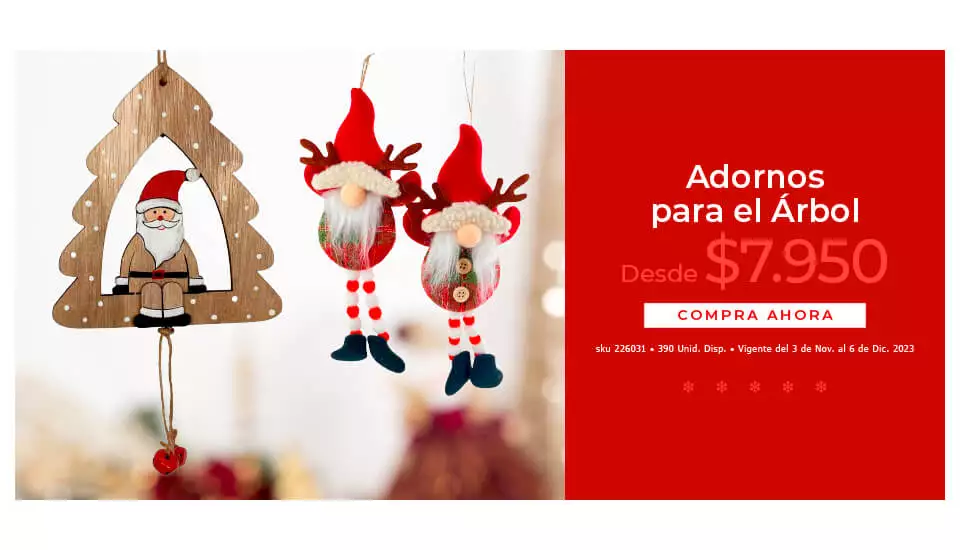 adornos para el árbol