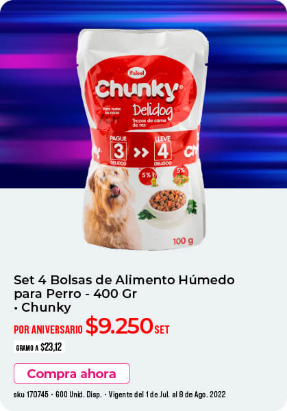 alimento humedo perro oferta sentry