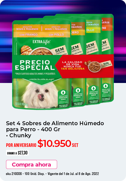 alimento humedo perro oferta sentry
