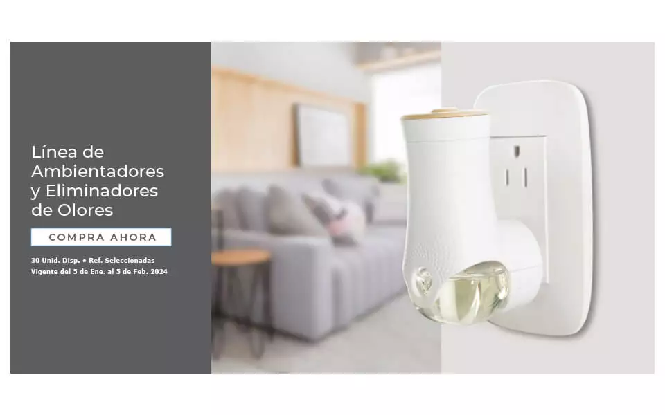 línea de ambientadores y eiminadores de olores