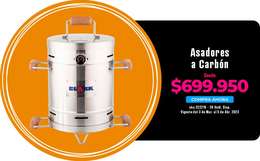 asador a carbón