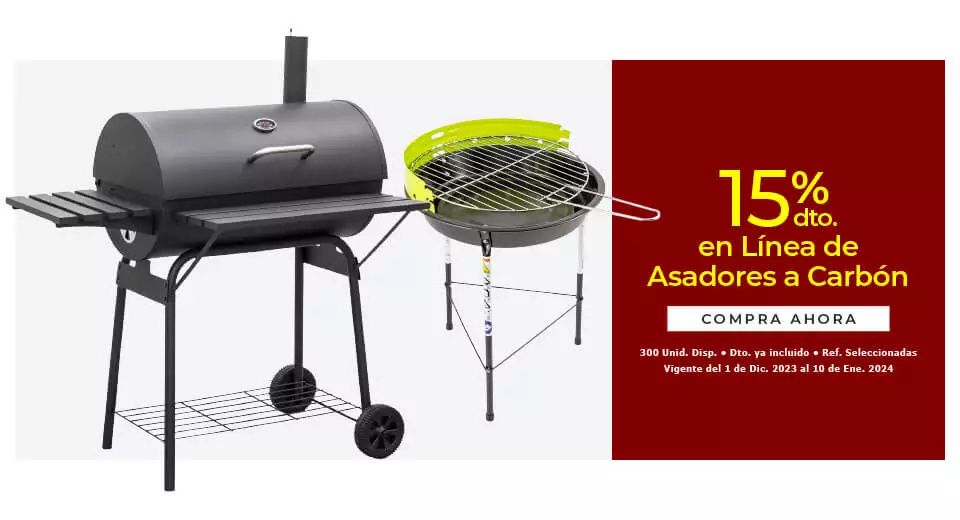 línea asadores a carbón