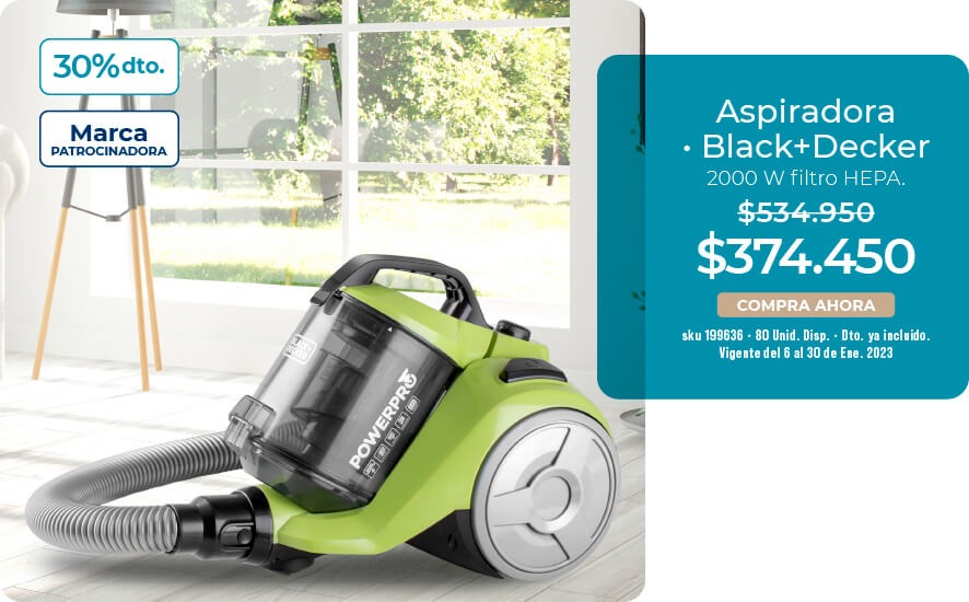 aspiradora black+Decker