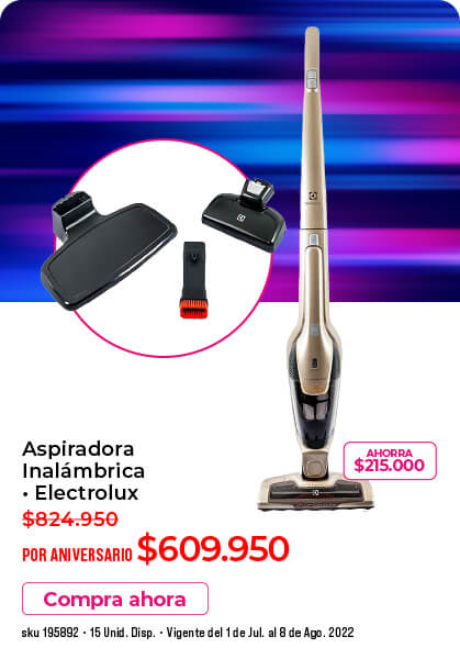 aspiradora inalambrica electrolux oferta