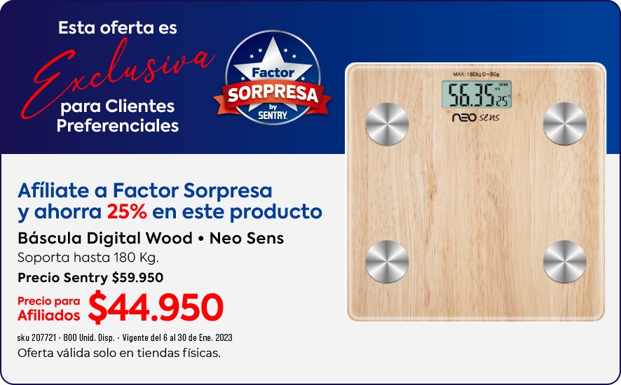 Oferta exclusiva