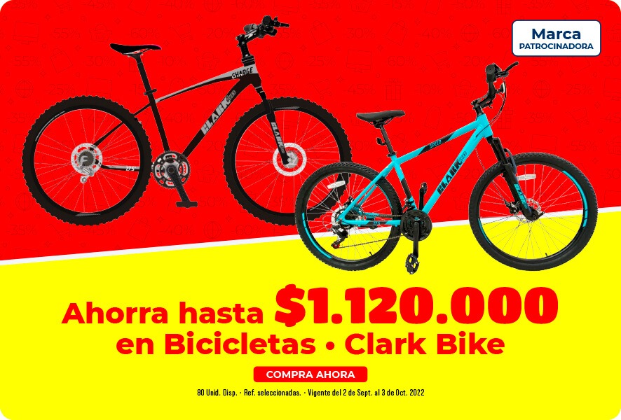 Ahorre en bicicletas