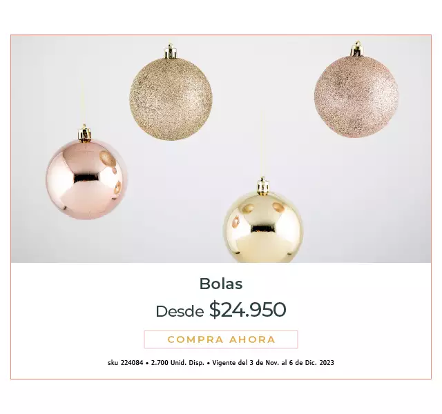 Bolas de navidad