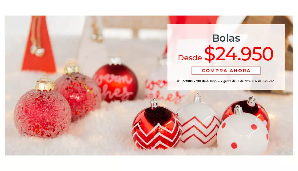 Bolas de navidad