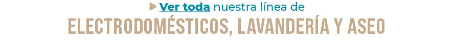 electrodomésticos, lavandería y aseo