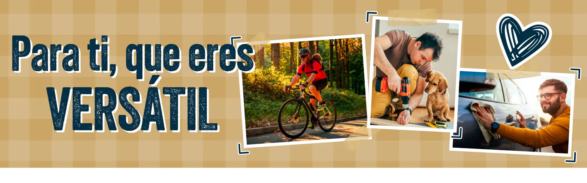 Para ti que eres versatil