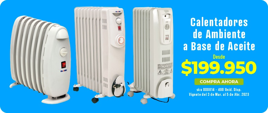 calentadores de ambiente