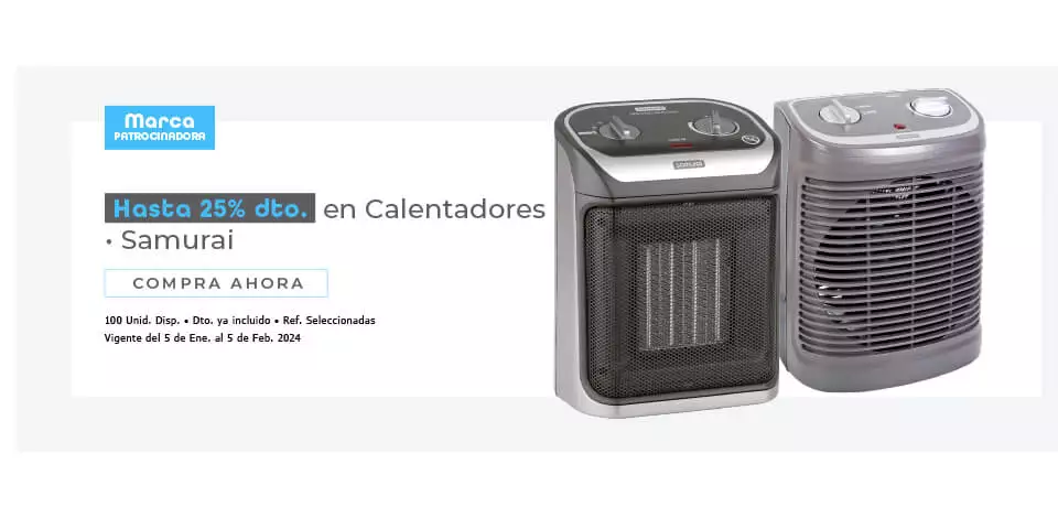 calentadores samurai
