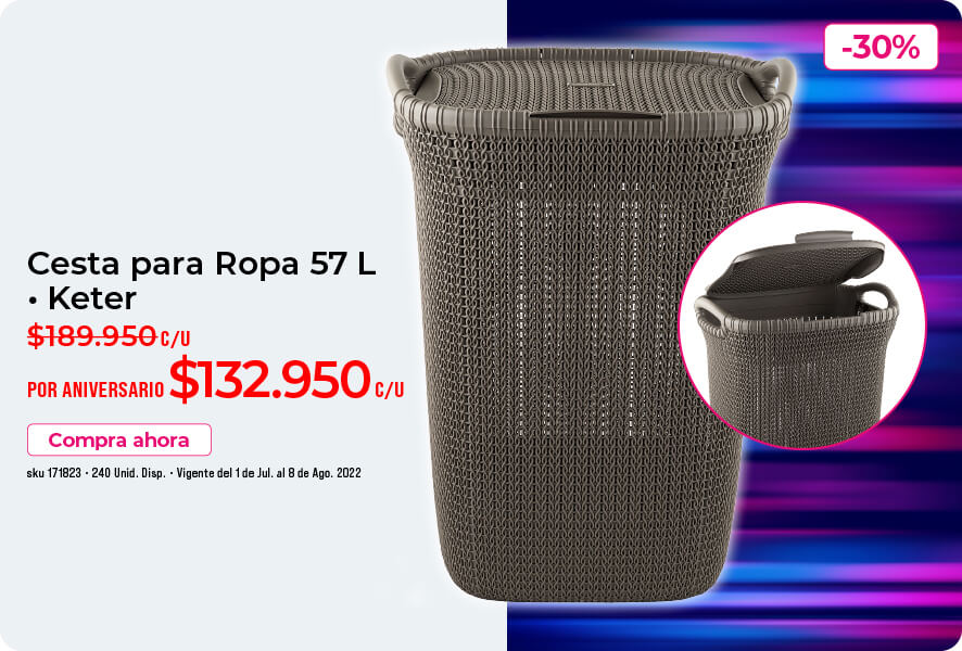 cesta ropa oferta sentry
