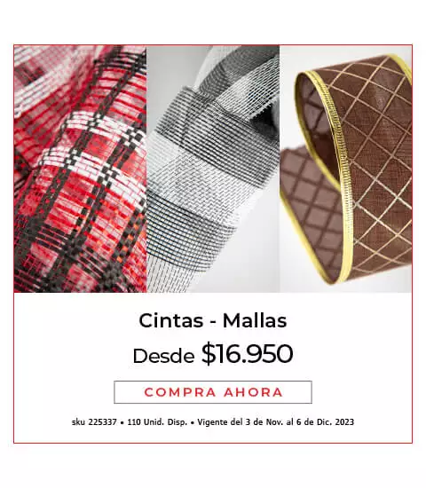 Cintas - Mallas