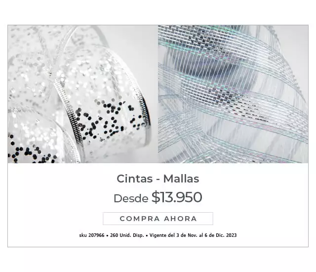 cintas mallas