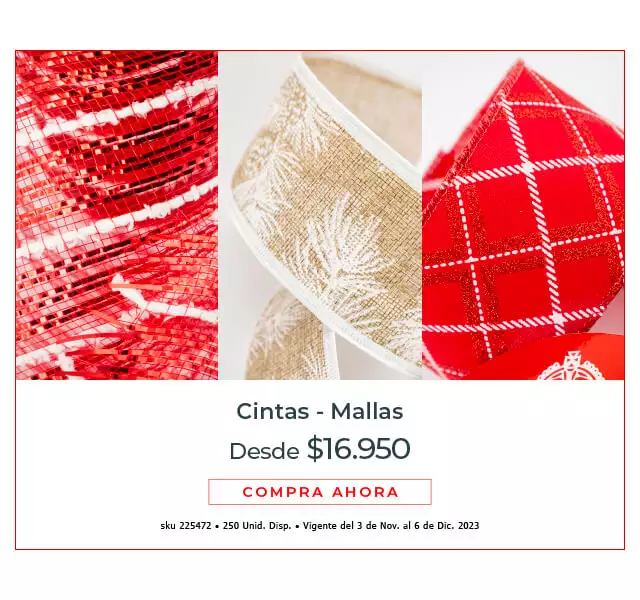 cintas mallas
