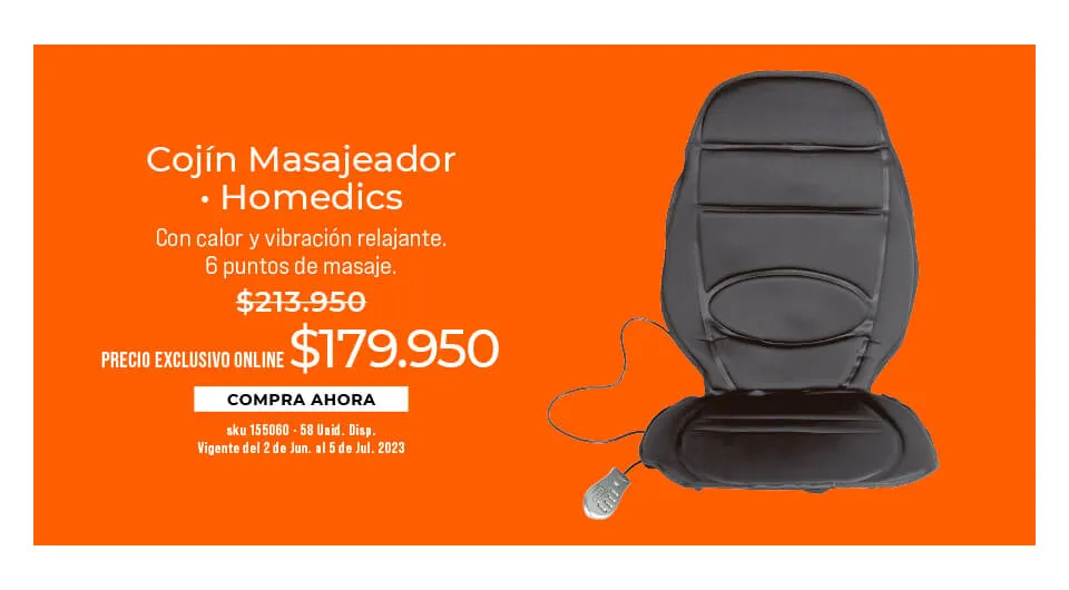 cojin masajeador