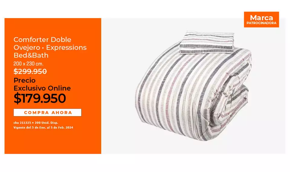 comforter doble ovejero