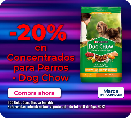 concentrado para perros dog chow