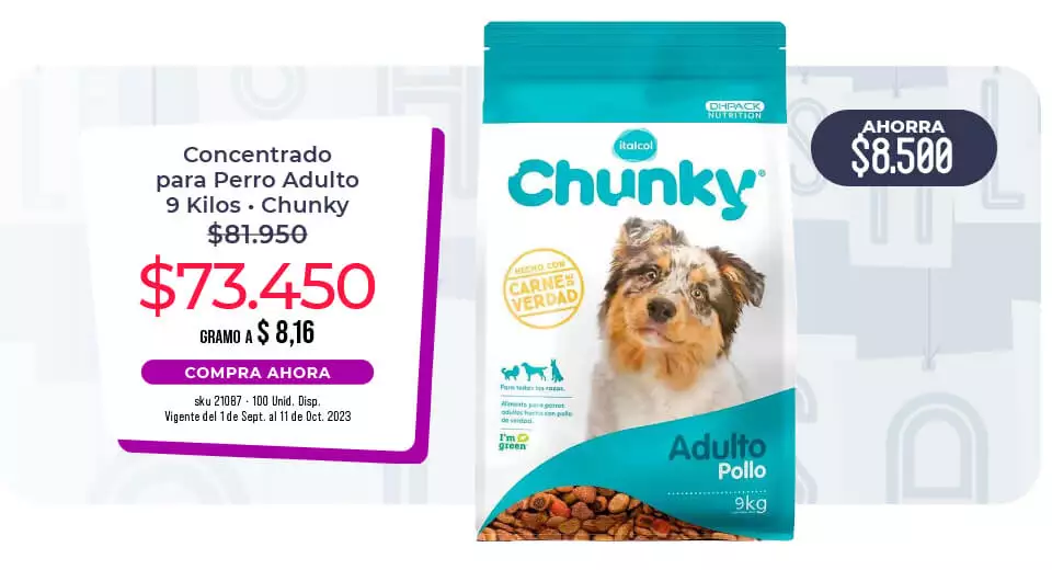 concentrado para perro adulto