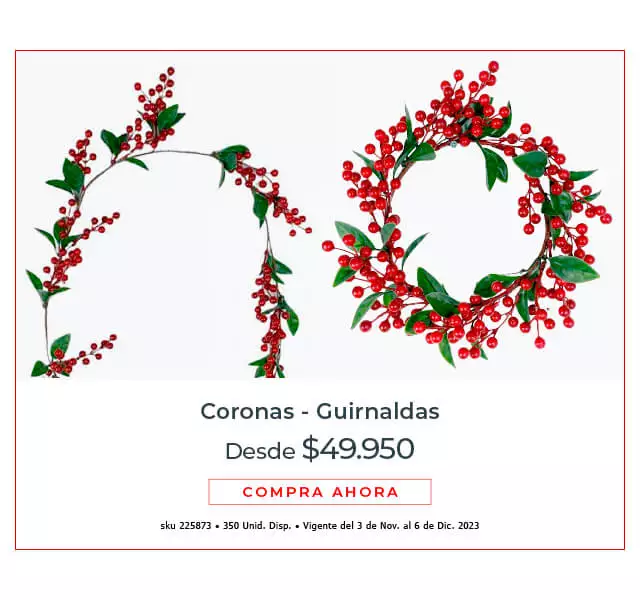 coronas guirnaldas