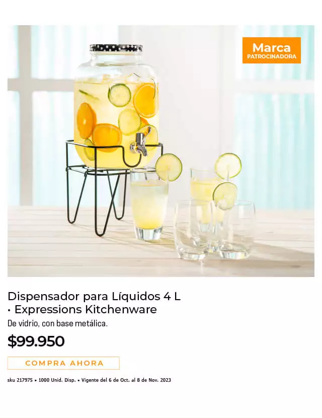 dispensador para liquidos