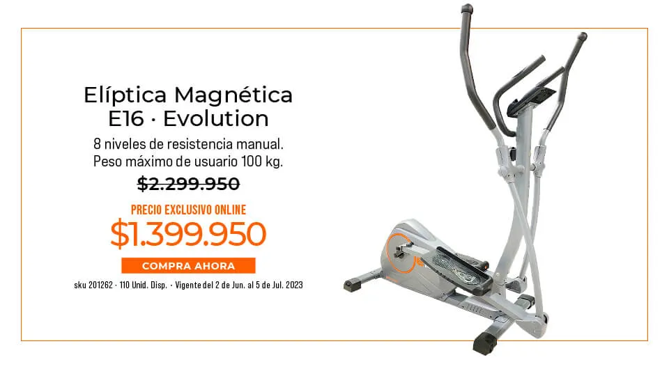 elíptica magnética e16