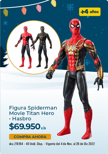 Figura de spiderman