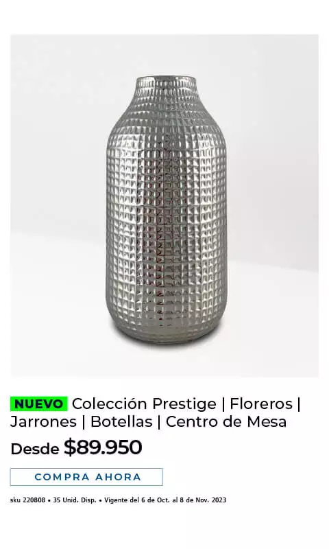 jarrones botellas centro de mesa