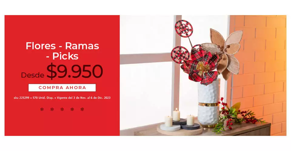 Flores - Ramas - Picks