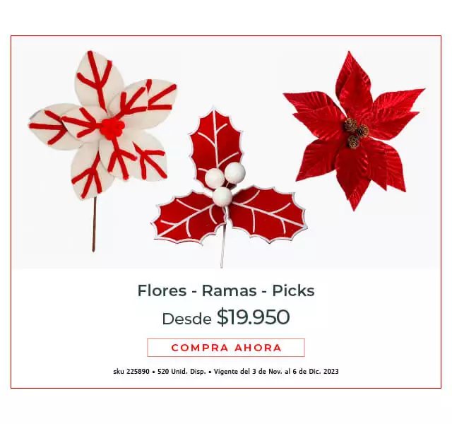 flores ramas picks