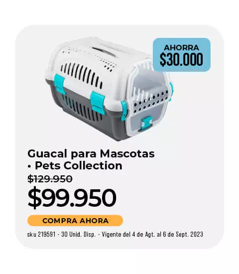 guacal para mascotas