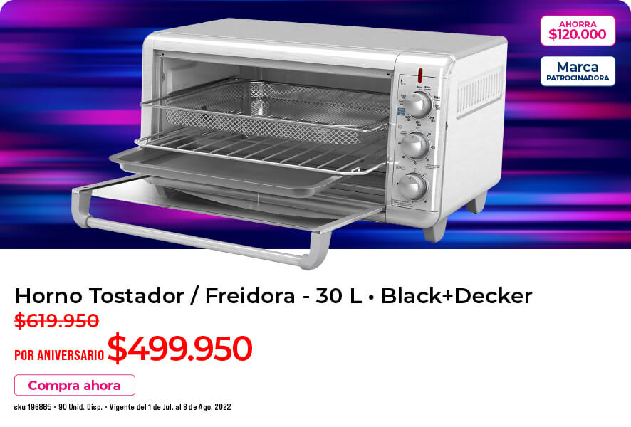 horno freidora  oferta sentry