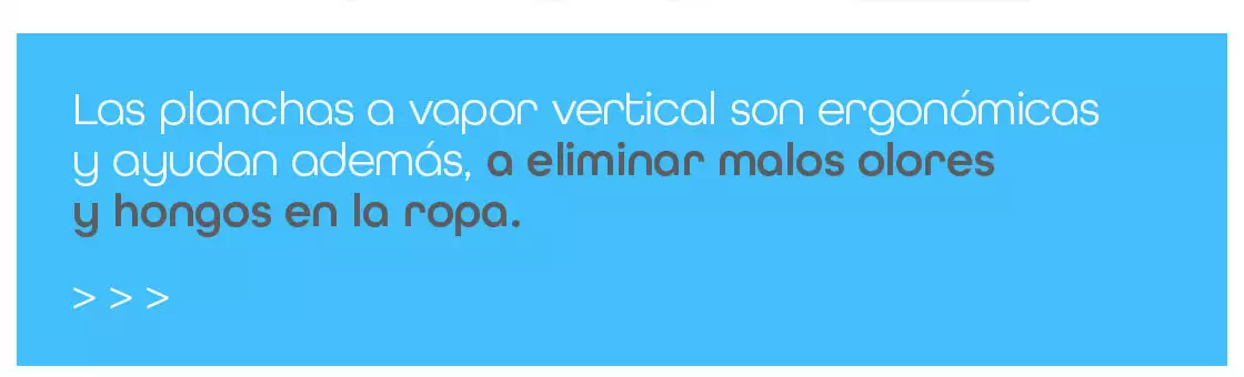 las planchas a vapor vertical son ergonómicas