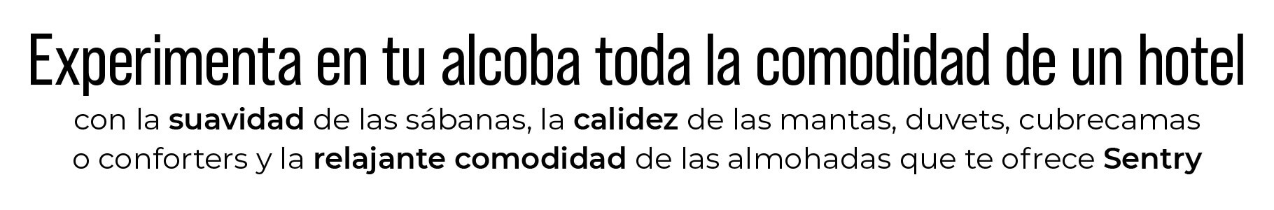 Experimenta en tu alcoba